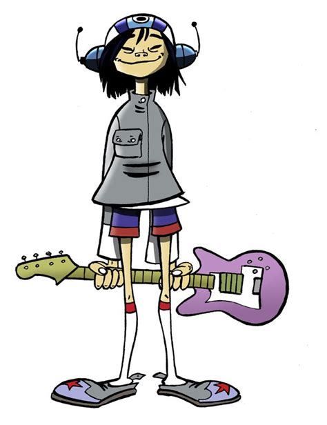 gorillaz russel hobbs|how old is noodle gorillaz.